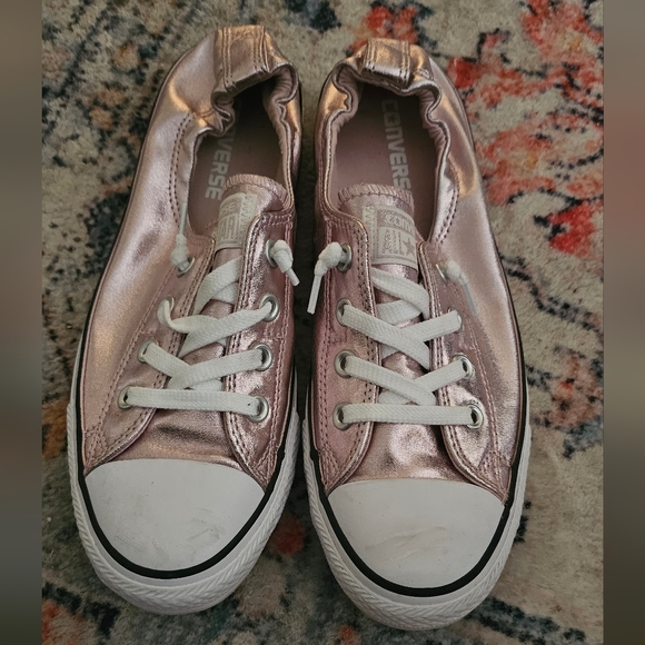 Rose Quartz Converse Shoreline Sneakers - Picture 4 of 7
